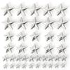 Lots Metal Star Rivets Garment Rock Punk Clothing Accessories Star Rivets Spots Nailhead Leather Craft DIY Studs Spikes Nailhead