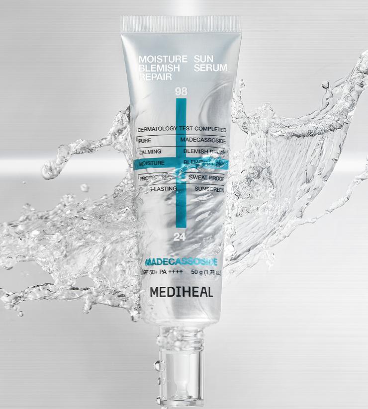 MEDIHEAL Madecassoside Moisture Sun Serum50g SPF50+ PA++++