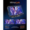7 Inch For Wireless Carplay Android Auto Monitor Portable Screen Bluetooth Mirror Link Car Tablet With Bracket With Rear Camera