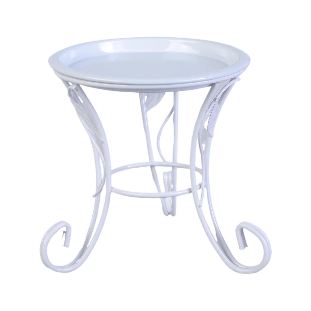 Praktisches Metall-Blumenregal Kleine Pflanzen-Ausstellungsregal Metall-Blumentopfständer Geschenk für Wohn- und Grünliebhaber