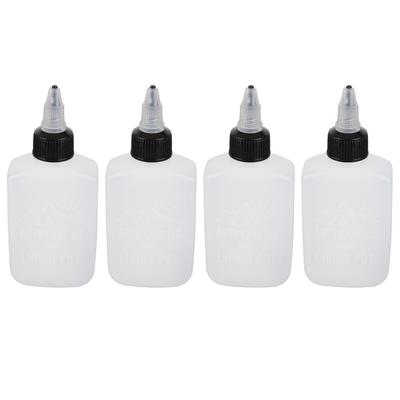 4 Pcs Seasoning Bottle 100ML Portable Sealed Reusable Dispensing Oil Bottle Seasoning Bottle for Outdoor BBQ Camping