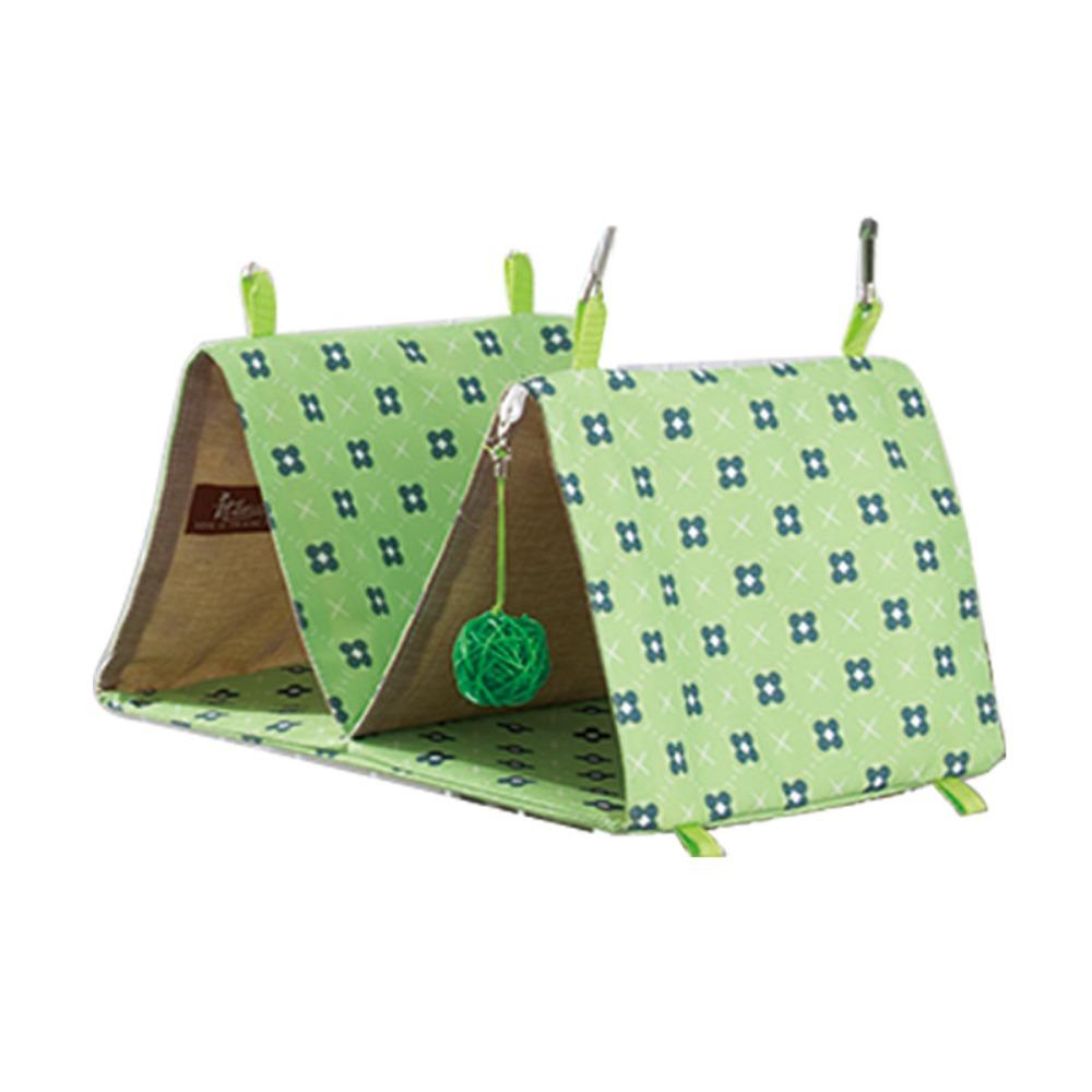 Breathable Parrot Hammock Double Hole Parrot Cage Nest  for Parrots Parakeet