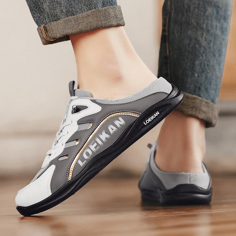 Pánská sportovní obuv Letní sandály Pantofle Dřeváky Nazouváky Ležérní obuv Nadměrné tenisky pro studenty Nadměrné