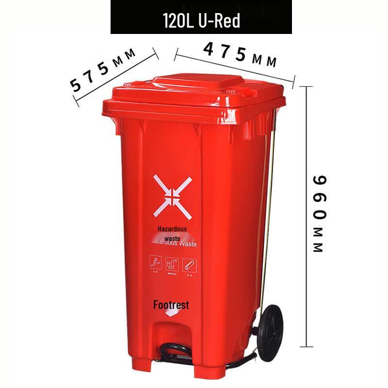 Outdoor Sanitation Trash Can