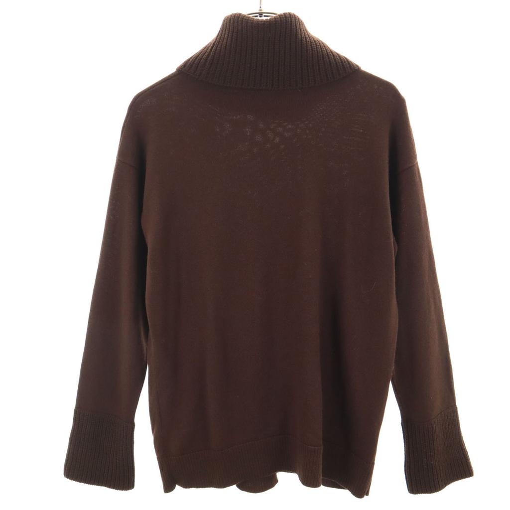 Mackintosh Long Sleeve Sweater 38 Brown Knit Women Used