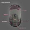 Dareu A950 Drei-Modus Leichte Gaming-Maus mit RGB und Ladestation