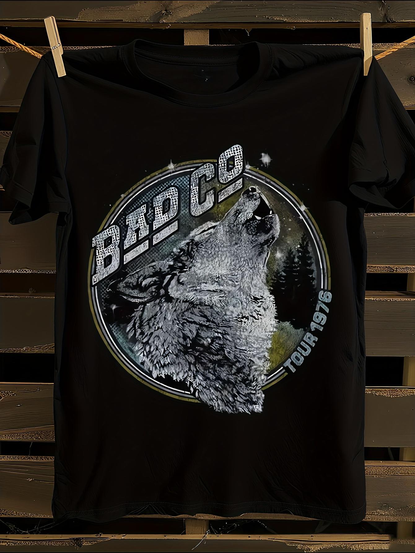 Bad Company Wolf Graphic T-shirt XXXXL