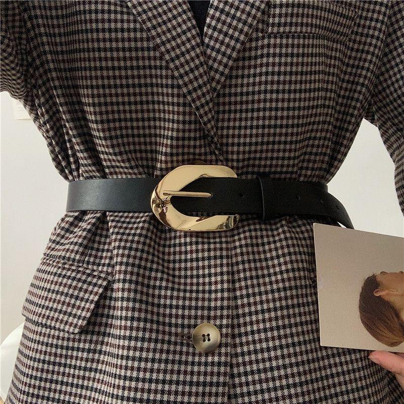 Fashionable Womens Waist Belt In Black Pu For Effortless Style With Dresses And Blazers Fall This