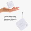 White USB Charging Sleep Sound Machine For Office Travel With Timed Shutdown Function Lightweight
