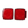 Trailer Tail Lights LED 12V Stop Brake Tail Running Lamp for Boats Snowmobiles Campervans Utility