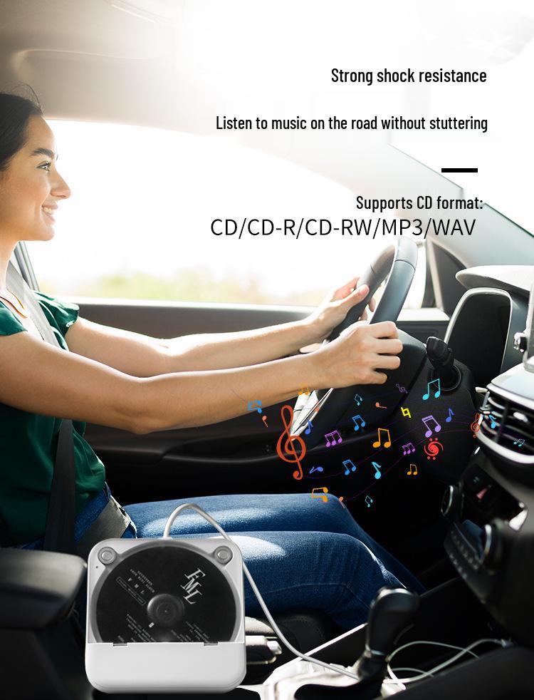 Universal External USB Car CD Player with Lossless Playback