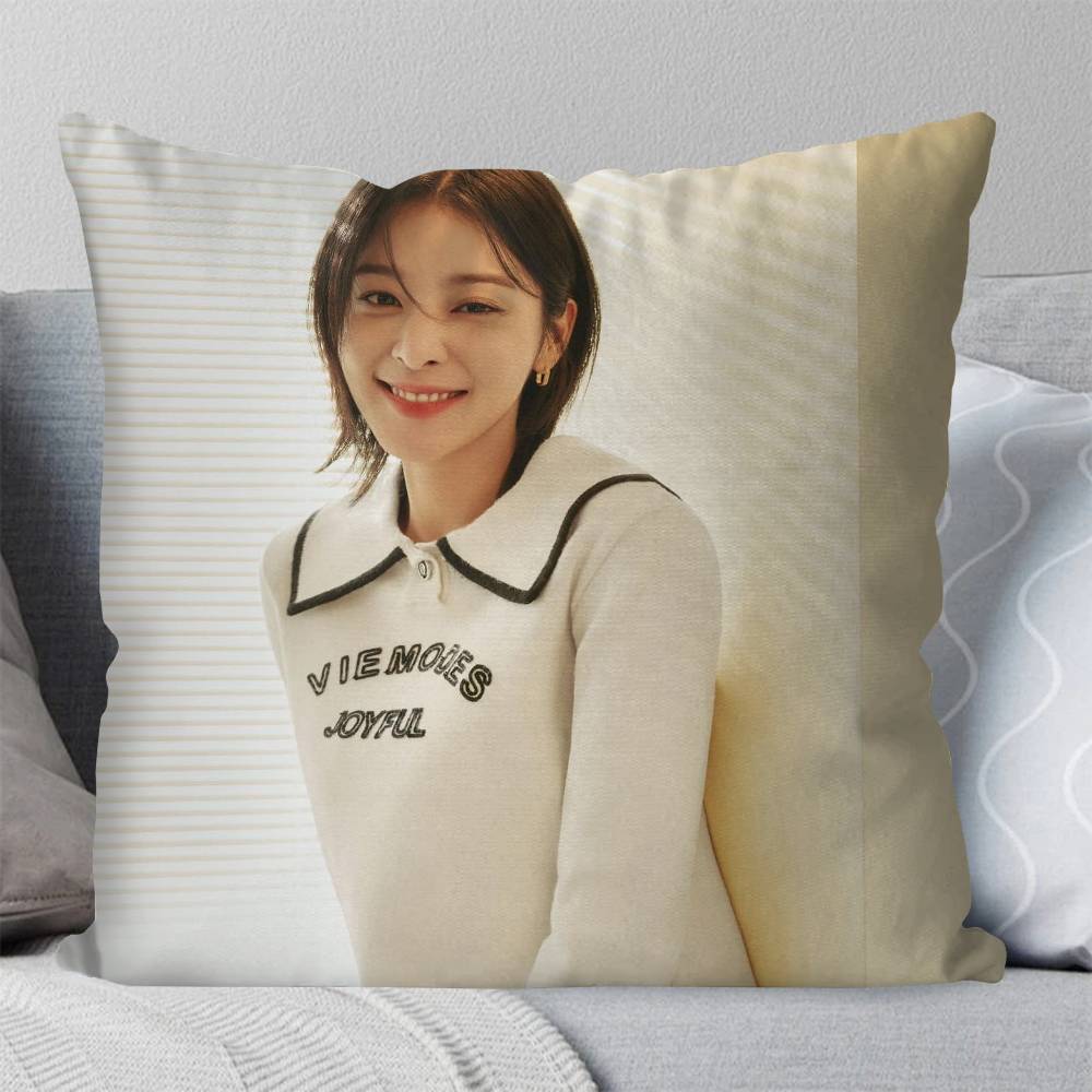 Korean Celebrity SSeol In A Pillow Case Fashion Square Pillowcase Bedroom Sofa Room Ins Decoration Leisure