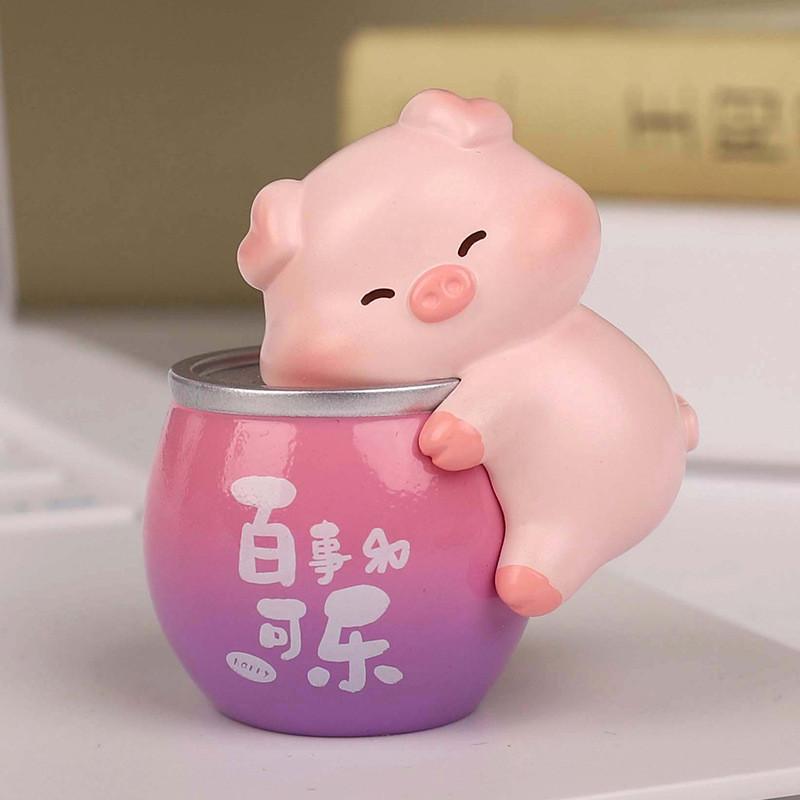 Fruits Cat Resin Art Piece Cute Desktop Ornament For Home And Celebration