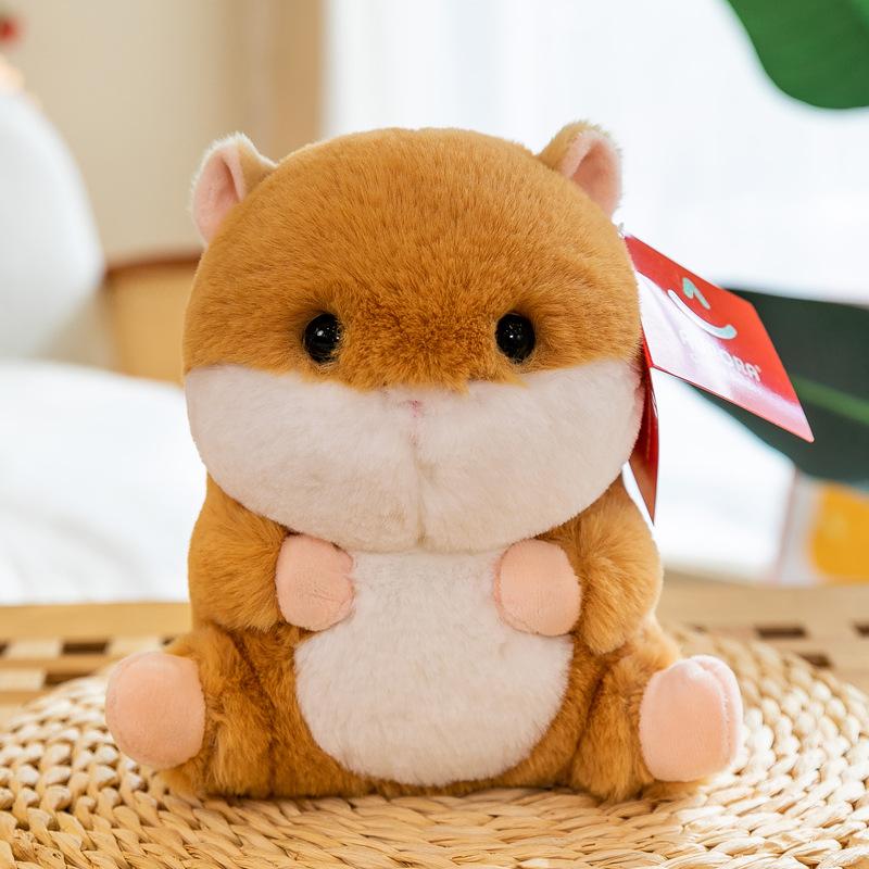 Cute Nest Series Plush Toys Hamster Sloth Doll Dinosaur Alpaca Doll Children's Companionship Gift