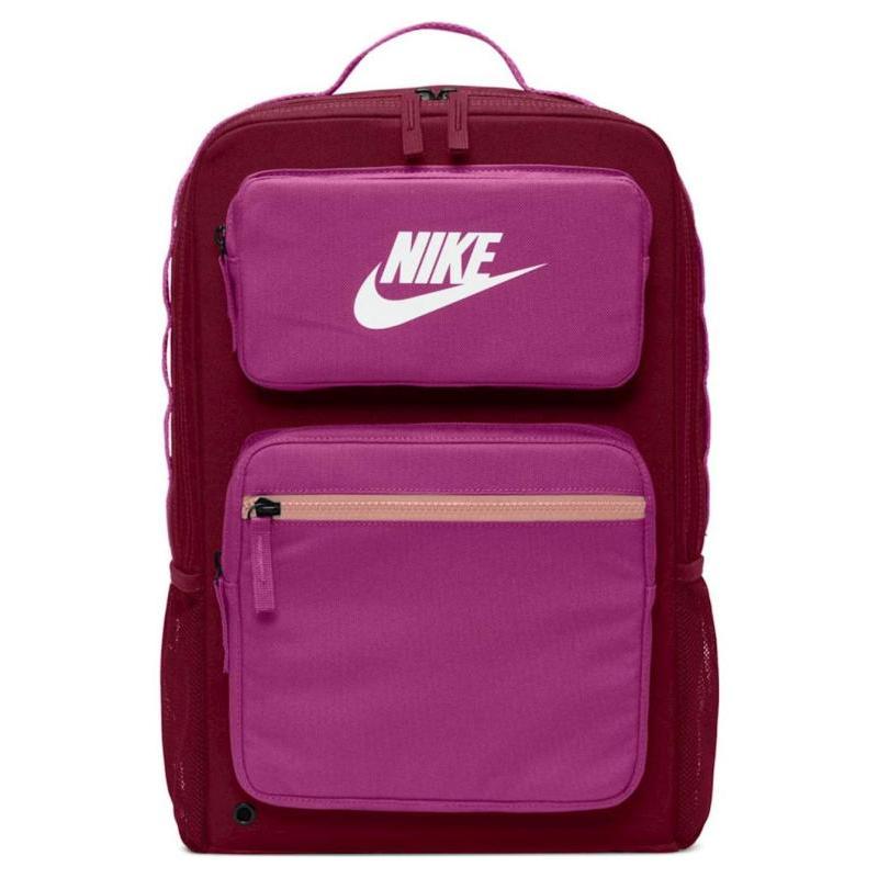 

Nike Polyester Canvas Travel Bag Backpack Regular Women s Red/Pink Casual