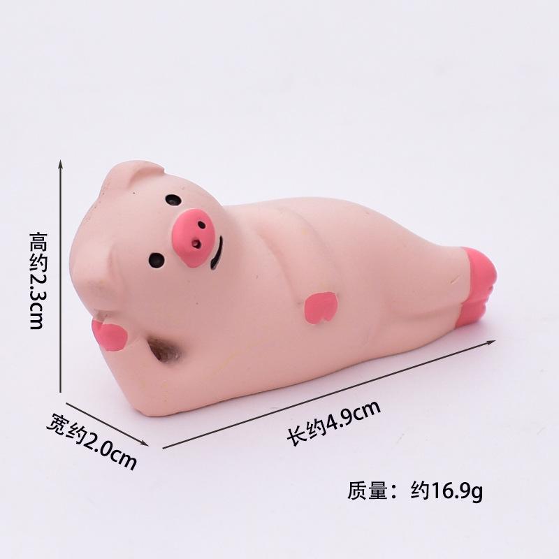 Romance Japanese Cat Groceries Pink raised pig Play Gifts INS Resin Crafts DIY memo clip Small Ornaments Collection Gifts
