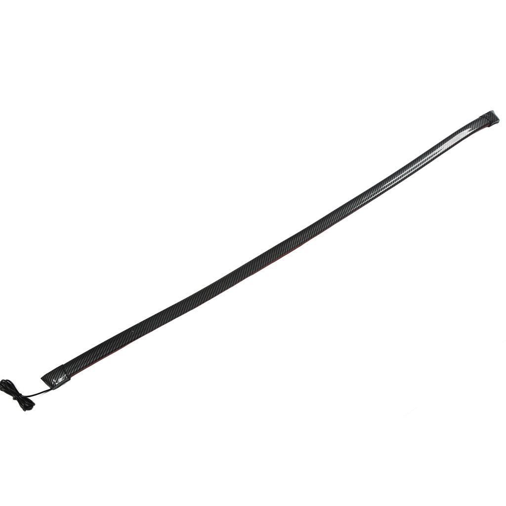4,2ft Zadní střešní spoiler s červeným LED světlem DC12V, samolepicí lišta pro exteriér automobilů