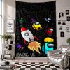 Wall TapestryAmong Us Art Hanging Cloth Decorative Background Cover for Room Decoration