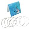 IRIN High-Quality Acoustic Guitar Strings Set: Silver-Plated Copper Alloy with Nickel-Plated Ball End - 6 Strings