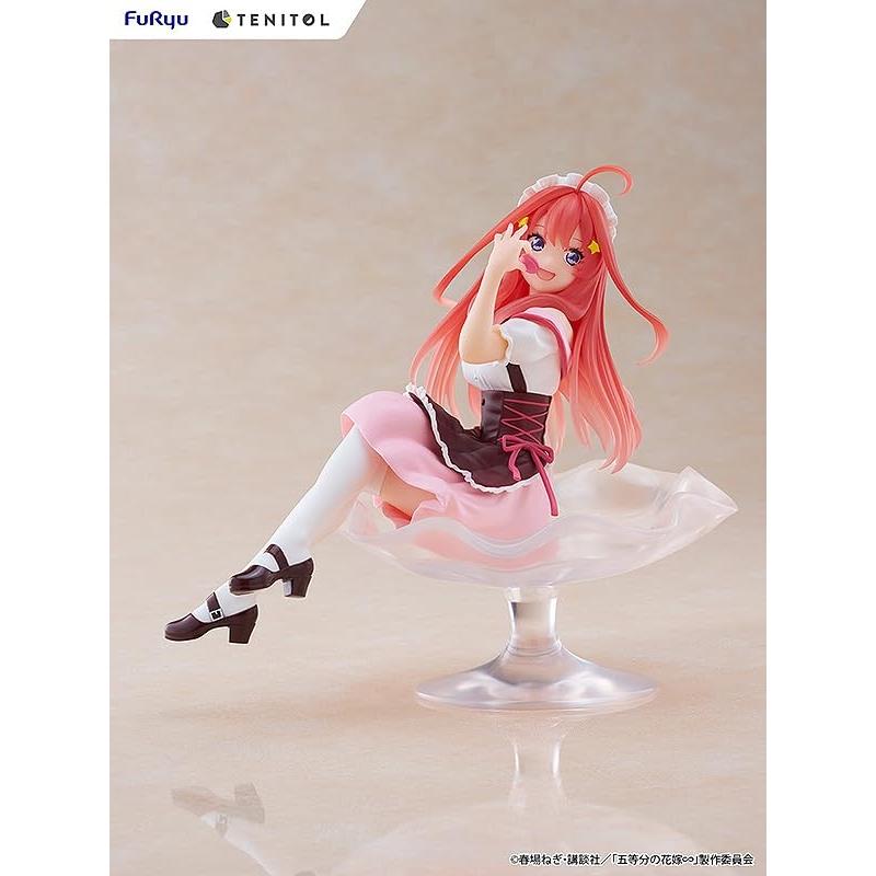 TENITOL Quintessential Quintuplets Miku Painted Complete Plastic Figure - Anime Collectible