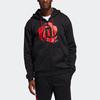 Adidas Pánská mikina s mikinou Rose Basketball Hoodie Jacket Black FH8161