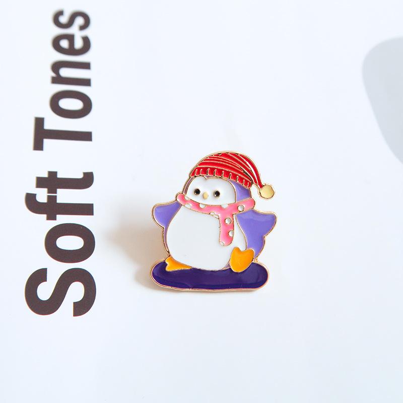 Fish Fox Strawberry Enamel Pin Lovely Brooch Cartoons Badge For Bags Jeans Hoodies Denim Lapel Pin Jewelry Kids Best Gift