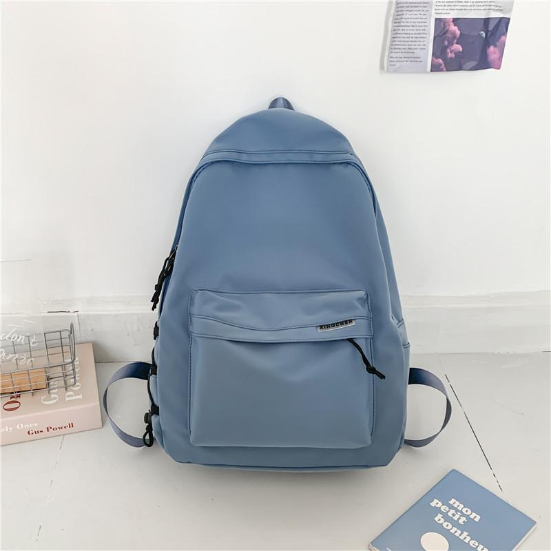 Casual Simple Large Capacity Travel Backpack for Female Japanese Junior High School Students High School Students College Students School Bag