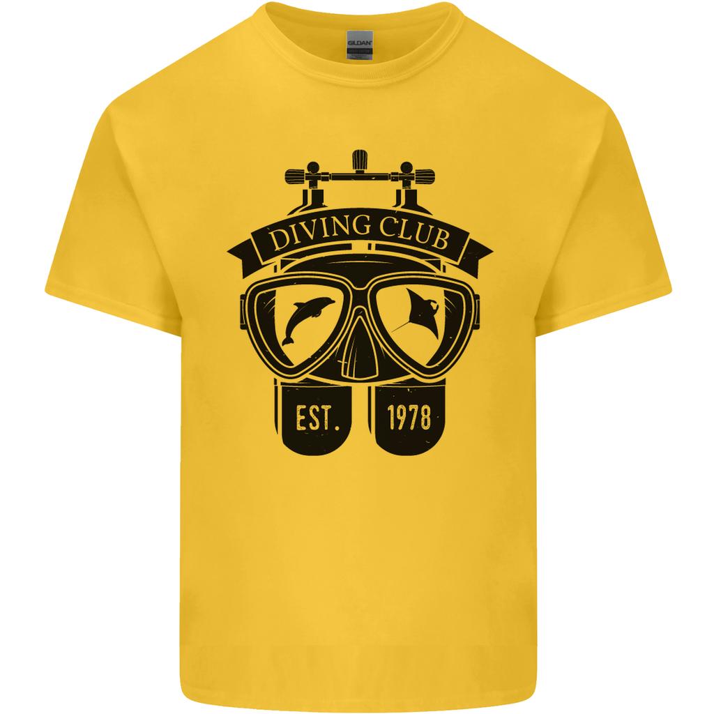 Scuba Diving Club Diver Deep Sea Wreck Unisexs Light Cotton TShirt