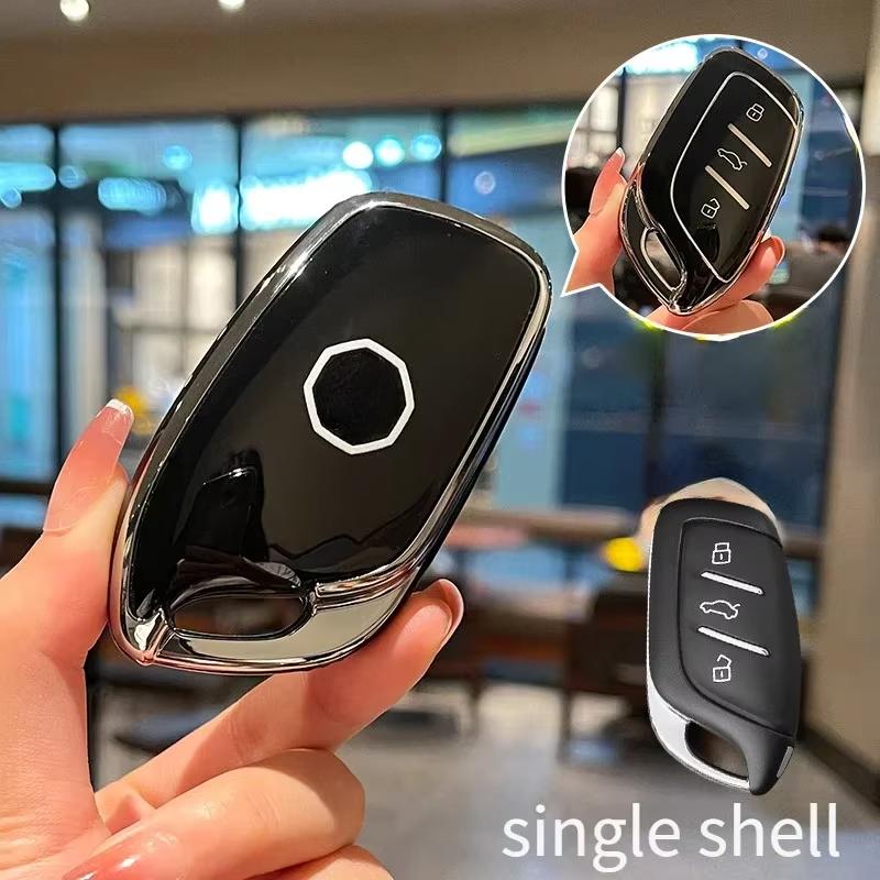 

Suitable For Mg6 Car Tpu Key Cover Keleway One/Hs Pilot Mg5 Scorpio Car Key Decoration All-Pack Protection Case