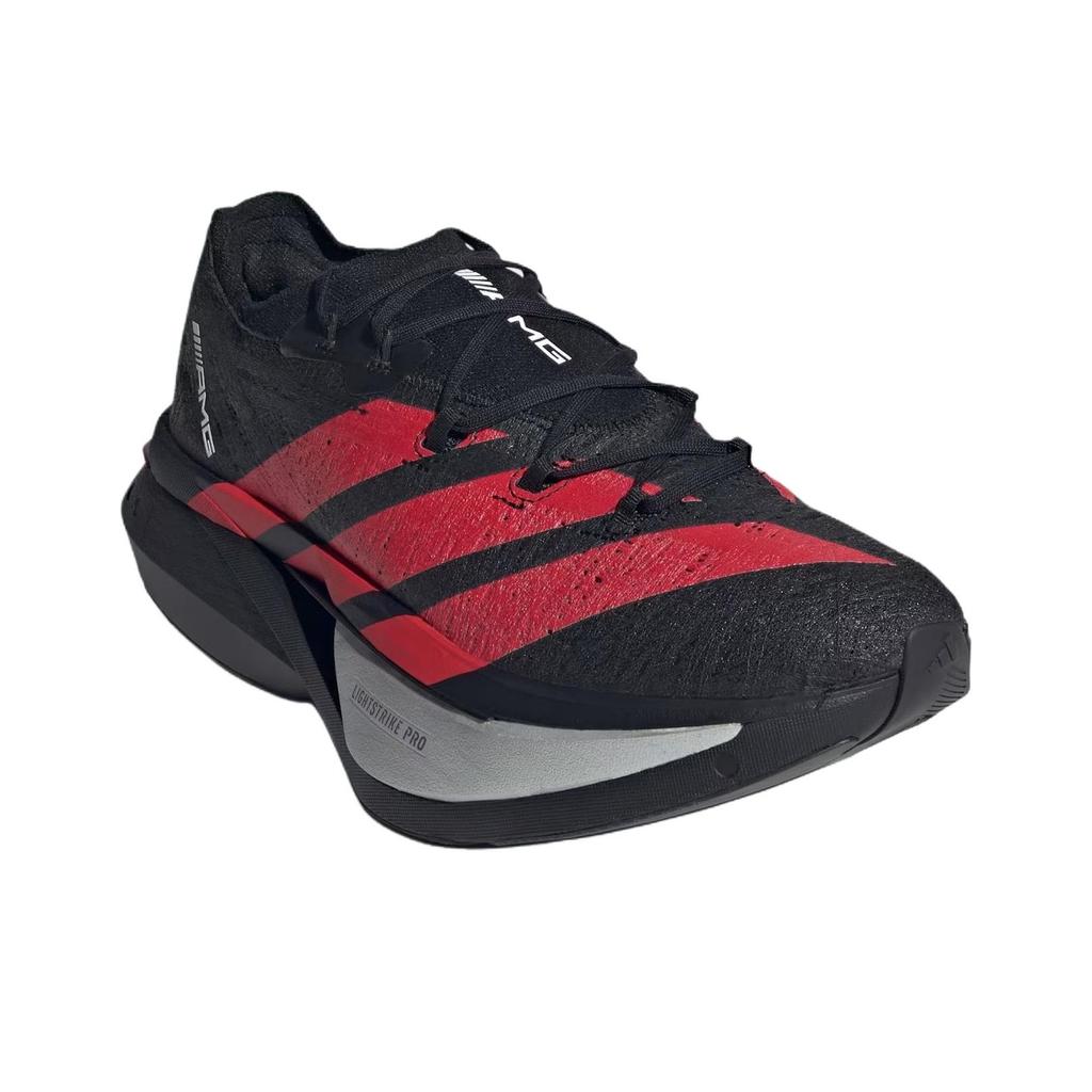 adidas AMG X Adizero Prime X 3.0 Sznurowane Wygodne Miękkie Buty do Biegania Unisex Czarne Czerwone KJ6946
