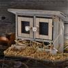 Realistic Wood Chicken Nest Doll House Furniture Miniature Farmhouse Backyard Scene Landscape Ornament For Craft Project