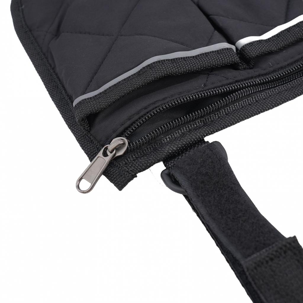 Armrest Storage Bag Camping Chair Reflective Strip Wheelchair Chair Side Bag