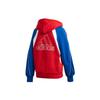 Adidas Colorblock Full Zip Hoodie Women Hoodies Red FS2455