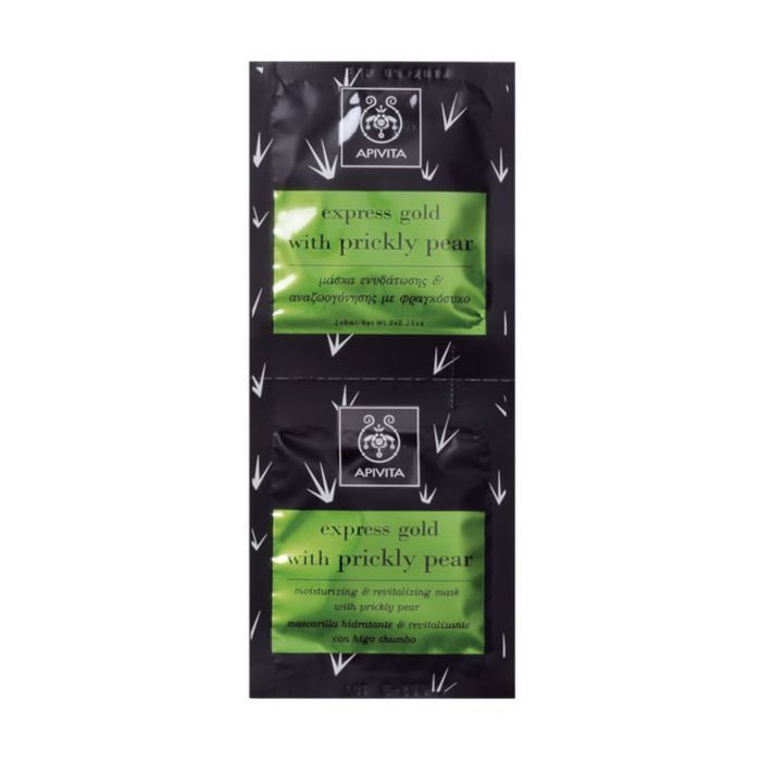 

Apivita Moisturizing And Revitalizing Mask With Prickly Pear 2x8ml