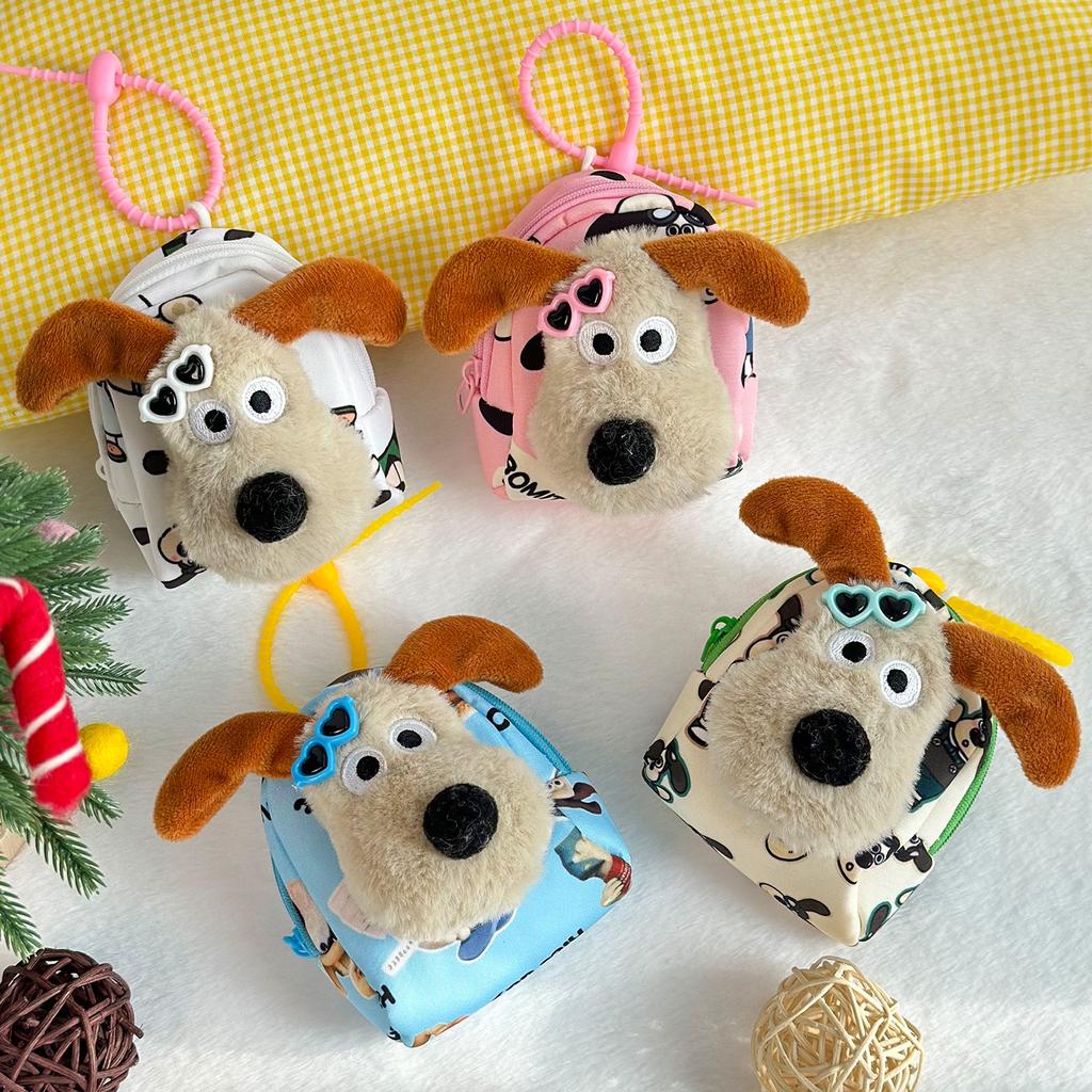 Mini Portamonete Peluche Orso Cartone Animato Borsa per Cuffie Zaino Se È un Ciondolo Bambola Macchina Artiglio 4 Pollici