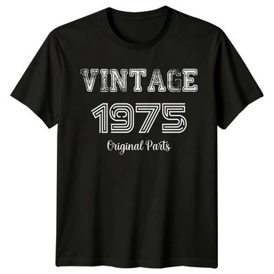 Vintage 1975 Original Parts Unisexs TShirt 51st Birthday Gift
