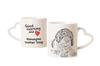 Romagna Water Dog - Cup with a Dog, Adorable Cup with a Heart-shaped Handle, Universal Gift from the Brand