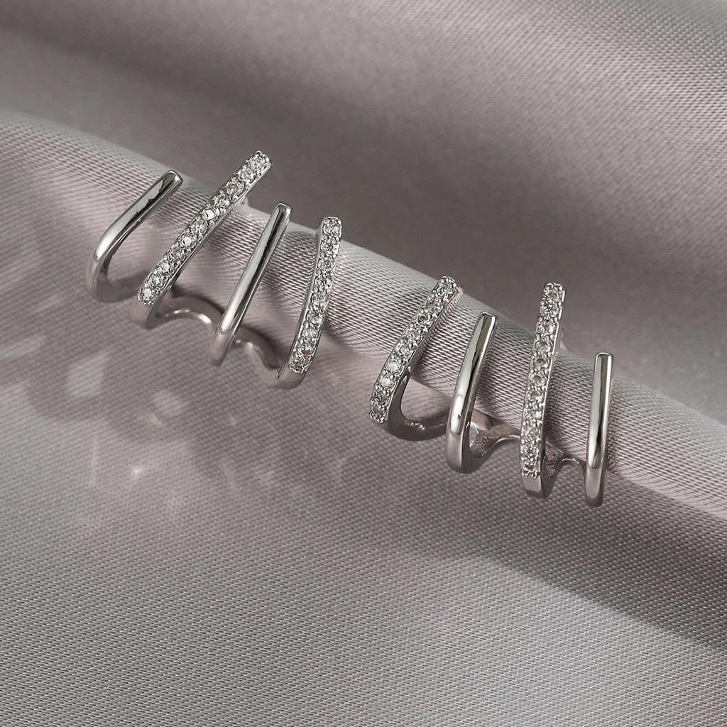 Boucles d'oreilles pour femmes, mode, design simple, accessoires en zircon, adaptées pour un rendez-vous, une fête, un festival, cadeaux