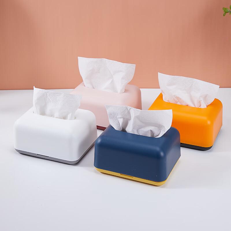 Qiaomeiren Simple Small Tissue Box (4-Pack)