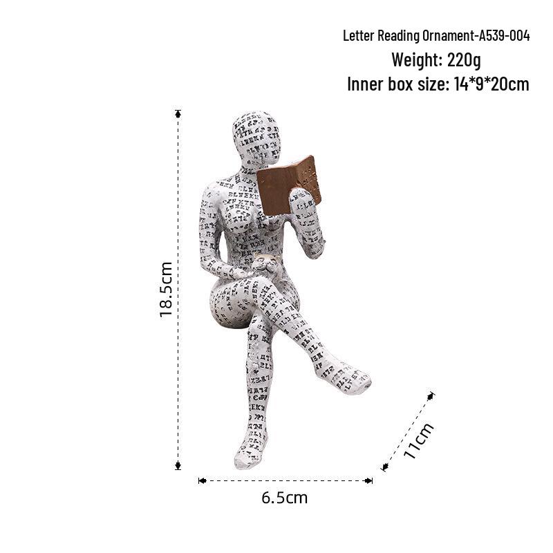 Elegant Yoga Dance Trio Set - Bedroom & Living Room Display Decor