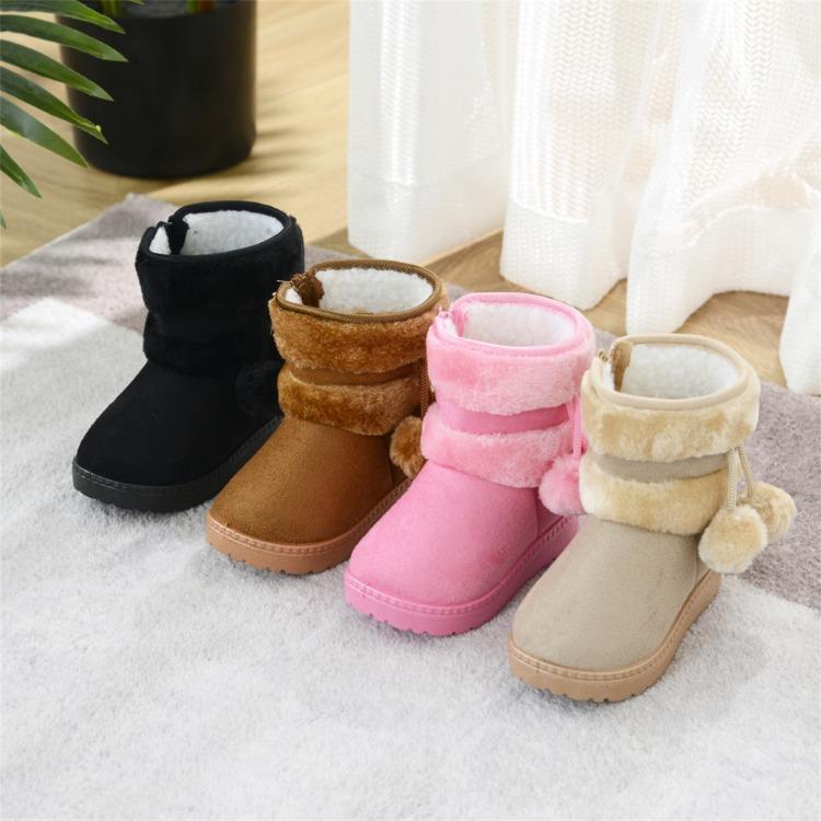 Mädchen Schnee Stiefel Winter Bequeme Dicke Warme Kinder Stiefel Lobbing Ball Dicke Kinder Herbst Nette Jungen Stiefel Prinzessin Schuhe