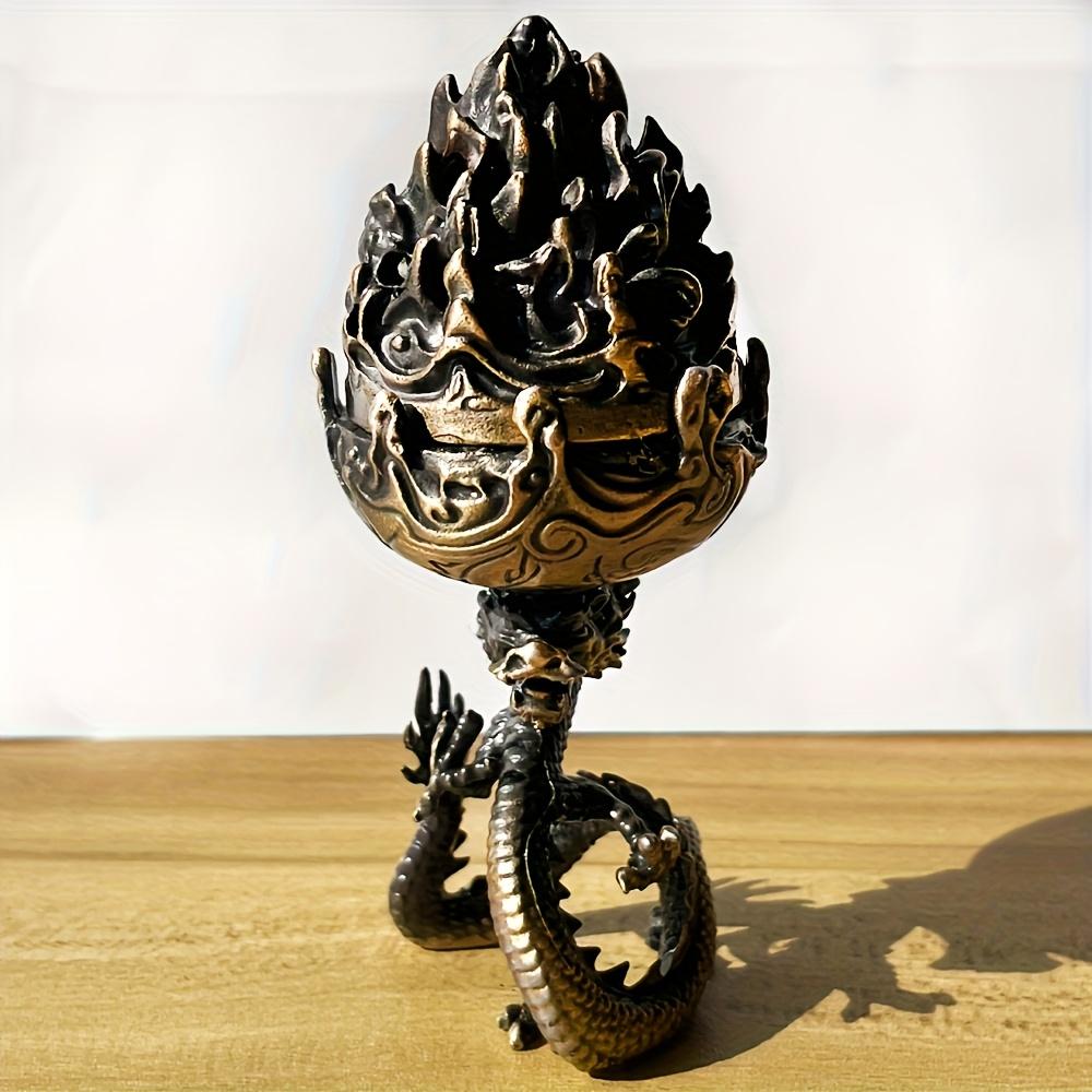 Dragon-shaped Incense Burner, with Incense Burner Stand Insulation Layer, for Incense Sticks