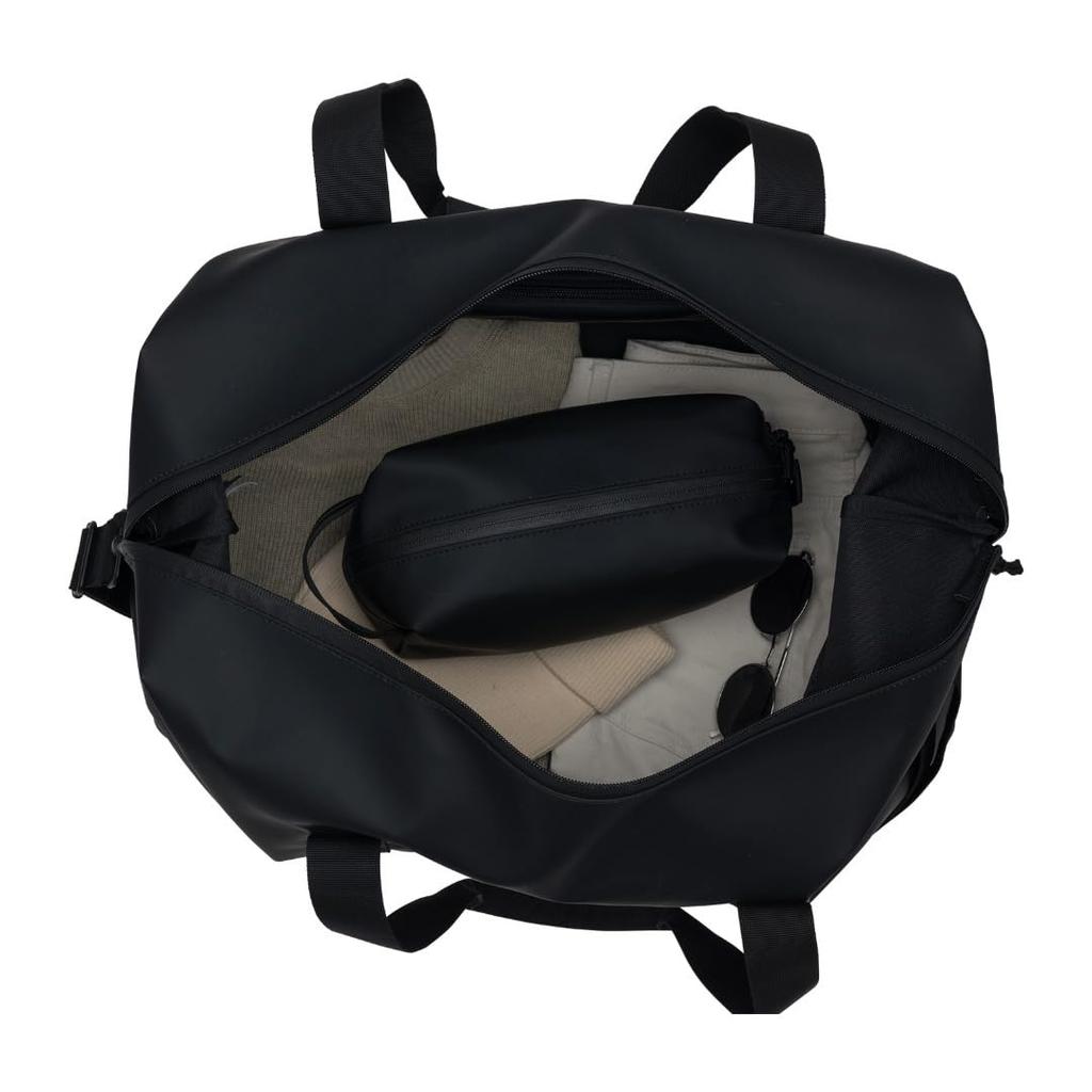 Beckman Norway Boston Bag STREET Weekendbag 48H Black Large Capacity Lightweight Shoulder Bag Travel Bag Gym Bag Scandinavian [BECKMANN] Men's Women's