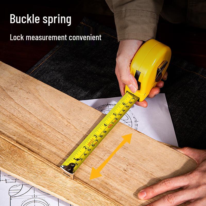 Deli 10m Metric/Imperial Steel Tape Measure