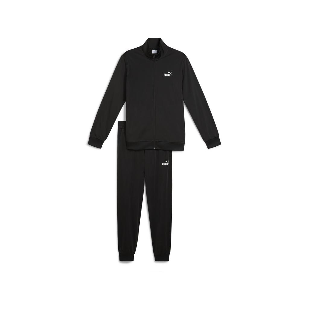 Casual Sports Top and Bottom Set Jersey ESS Poly Suit CL 687648 25 Color Black L [PUMA] Men's Spring/Summer (01)