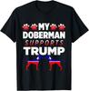 NEW LIMITED My Doberman Supports Trump 2024 Election Gift For Dog Owners T-Shirt Unisex T-Shirt