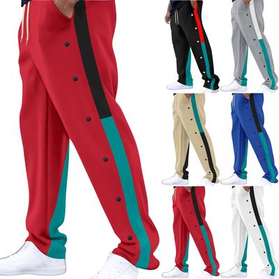 Spring And  Sports Fitness Solid Color Trousers Loose Running Casual Large Size Sweatpants Cotton