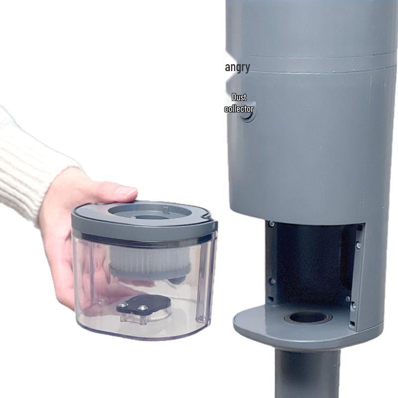 Compact Handheld Vacuum Cleaner: Automatic, High Suction, Pet Hair and Dust Mite Removal, Retractable Cord, Ideal for Home Use