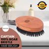 Handmade in Germany since 1869 Hairbrush Boar Bristle Grooming Boa Bristle Grooming For Fine to Medium Wooden Hairbrush Men's Hairbrush, Men's - 100%