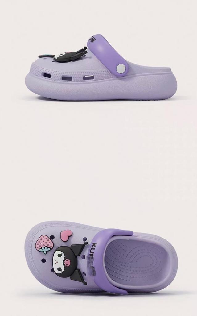 My Baby Room Stylish 22 Kuromi, Melody, Cinnamoroll, Slippers, Sandals, Kids, Shoes, Slippers, Shoes, Indoor, Toilet, Anti-Slip, Amphibious, Quiet,
